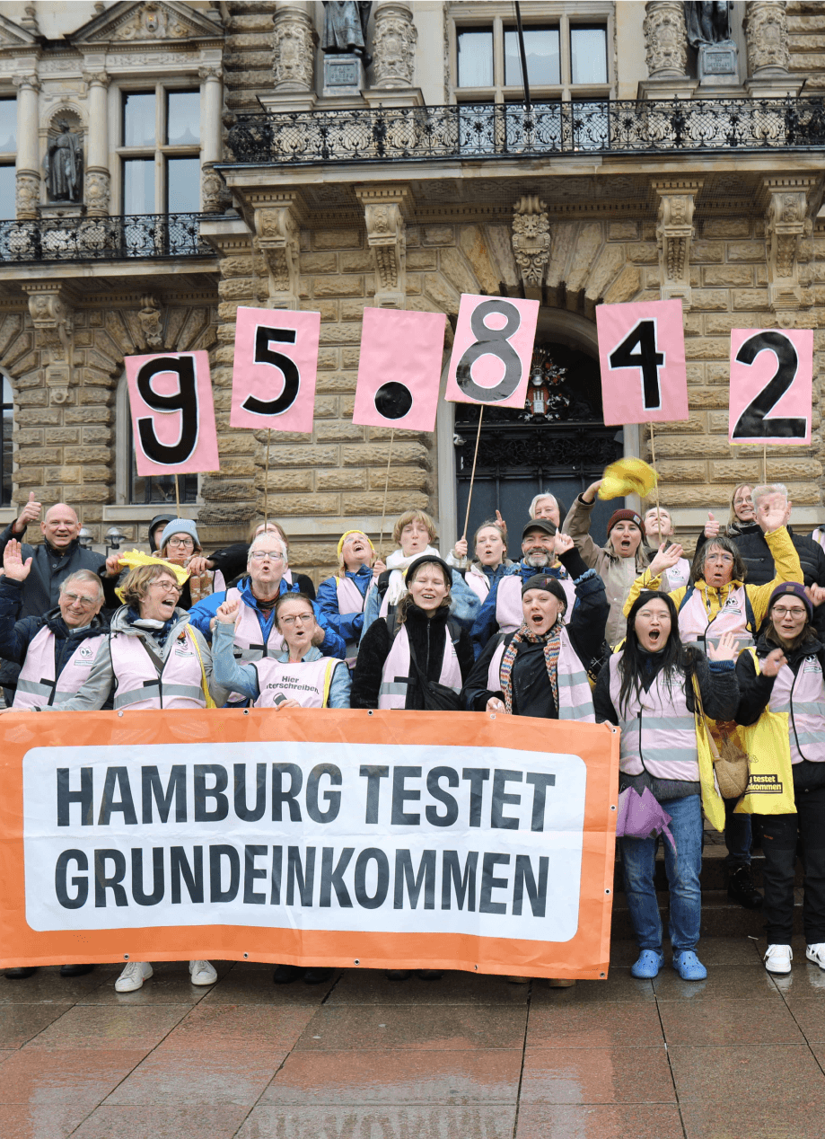 Menschen bei einer unserer Aktionen